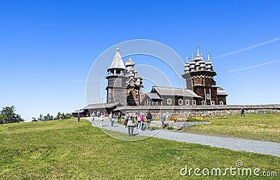 Kizhi Island in Russia Editorial Stock Photo